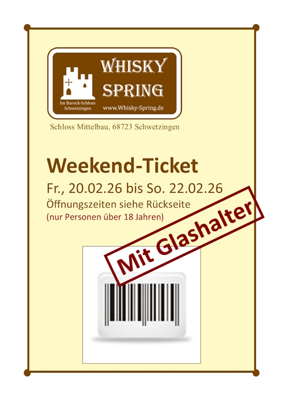 Bild von 7.) Freitag - Sonntag Ticket (20.02.26 - 22.02.26) mit GH